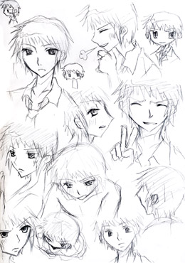 ���L�����̗��K�B��